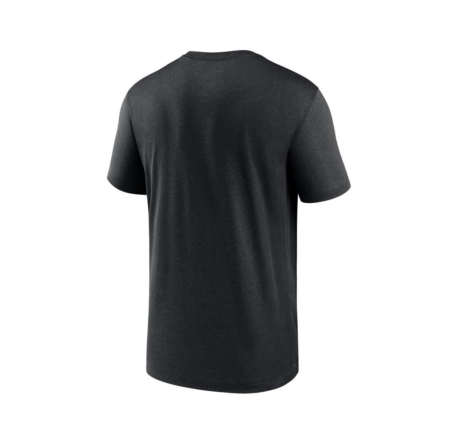 Men's Black New York Jets Legend Logo Performance T-Shirt
