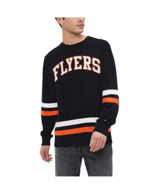 Tommy Hilfiger - Men's Black Philadelphia Flyers Nolan Long Sleeve T-Shirt