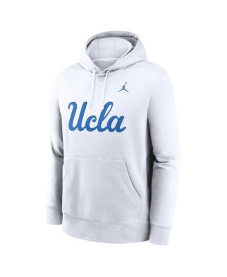 Men's White UCLA Bruins Primetime Club Fleece Pullover Hoodie