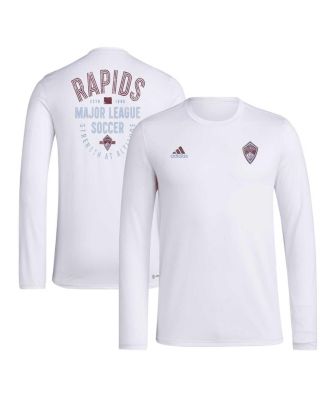 adidas - Men's White Colorado Rapids Local Stoic Long Sleeve T-Shirt