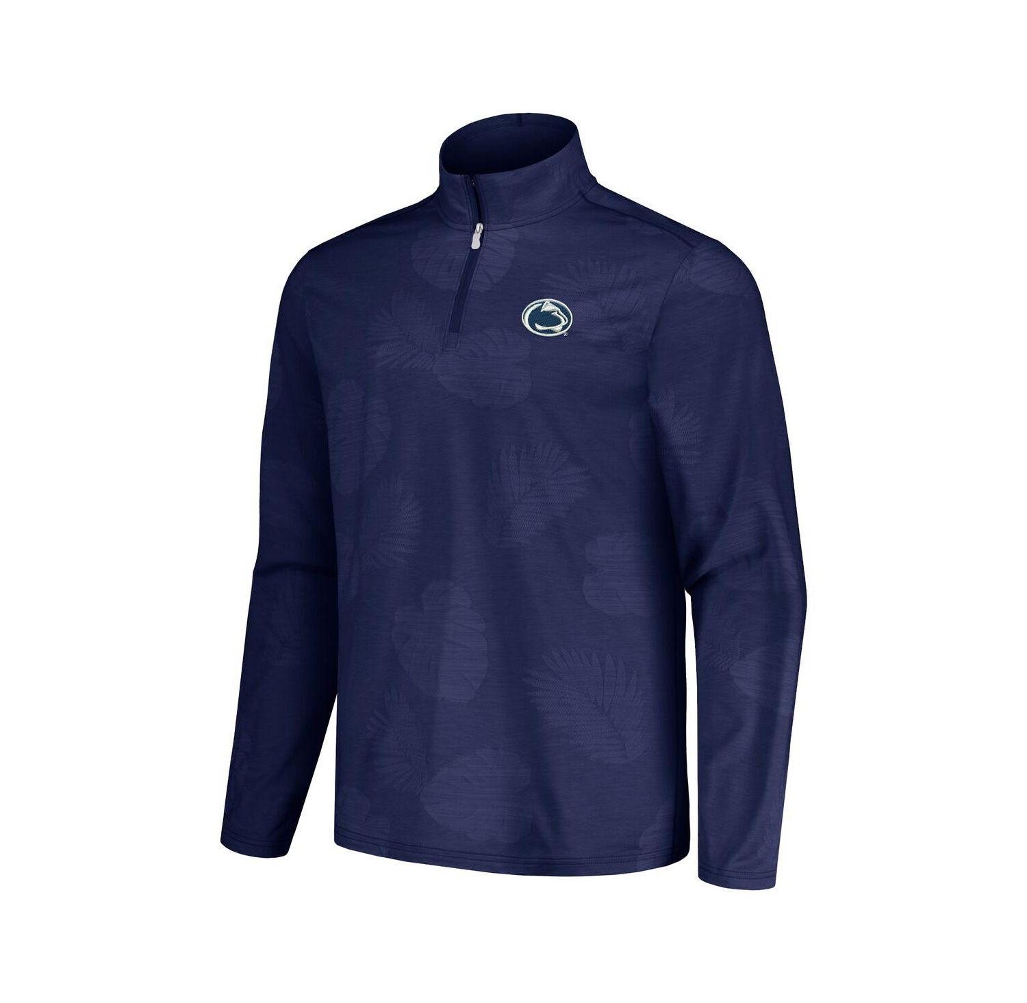 Men's Navy Penn State Nittany Lions Delray Frond IslandZone Half-Zip Jacket