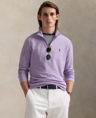 Polo by Ralph Lauren M スウェット Polo Ralph Lauren Men's Cotton-Blend Jacquard Pullover - Macy's
