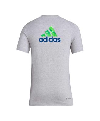 Men's Heather Gray Seattle Sounders FC Local Pop AEROREADY T-Shirt
