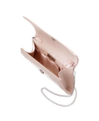 Curved Flap Slim Clutch