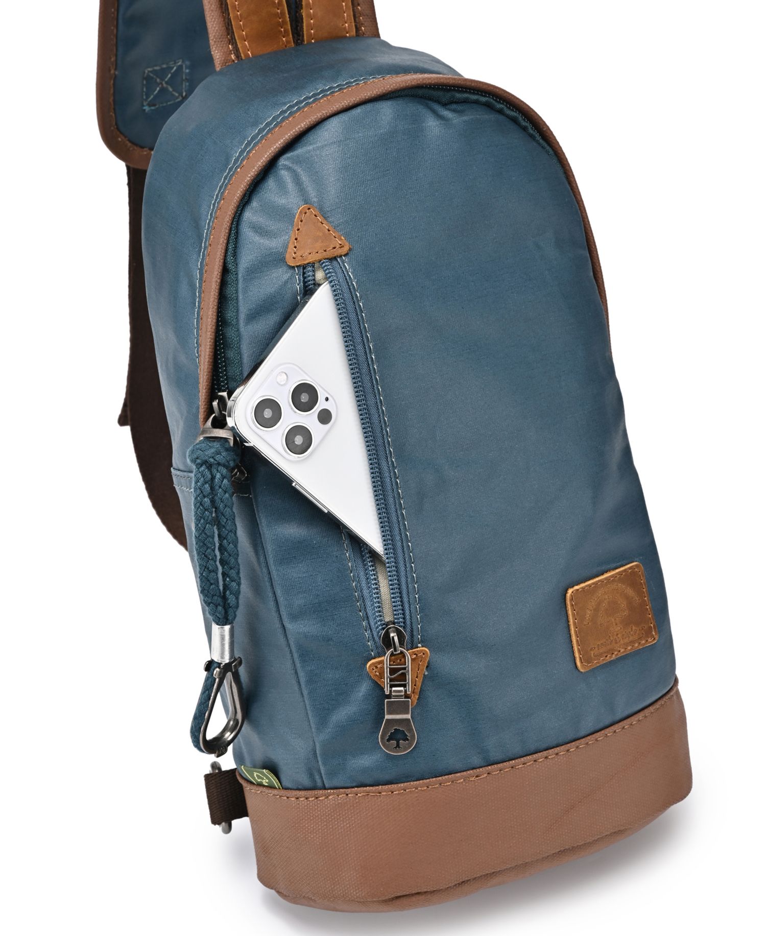 Urban Light Coated Canvas Sling Bag