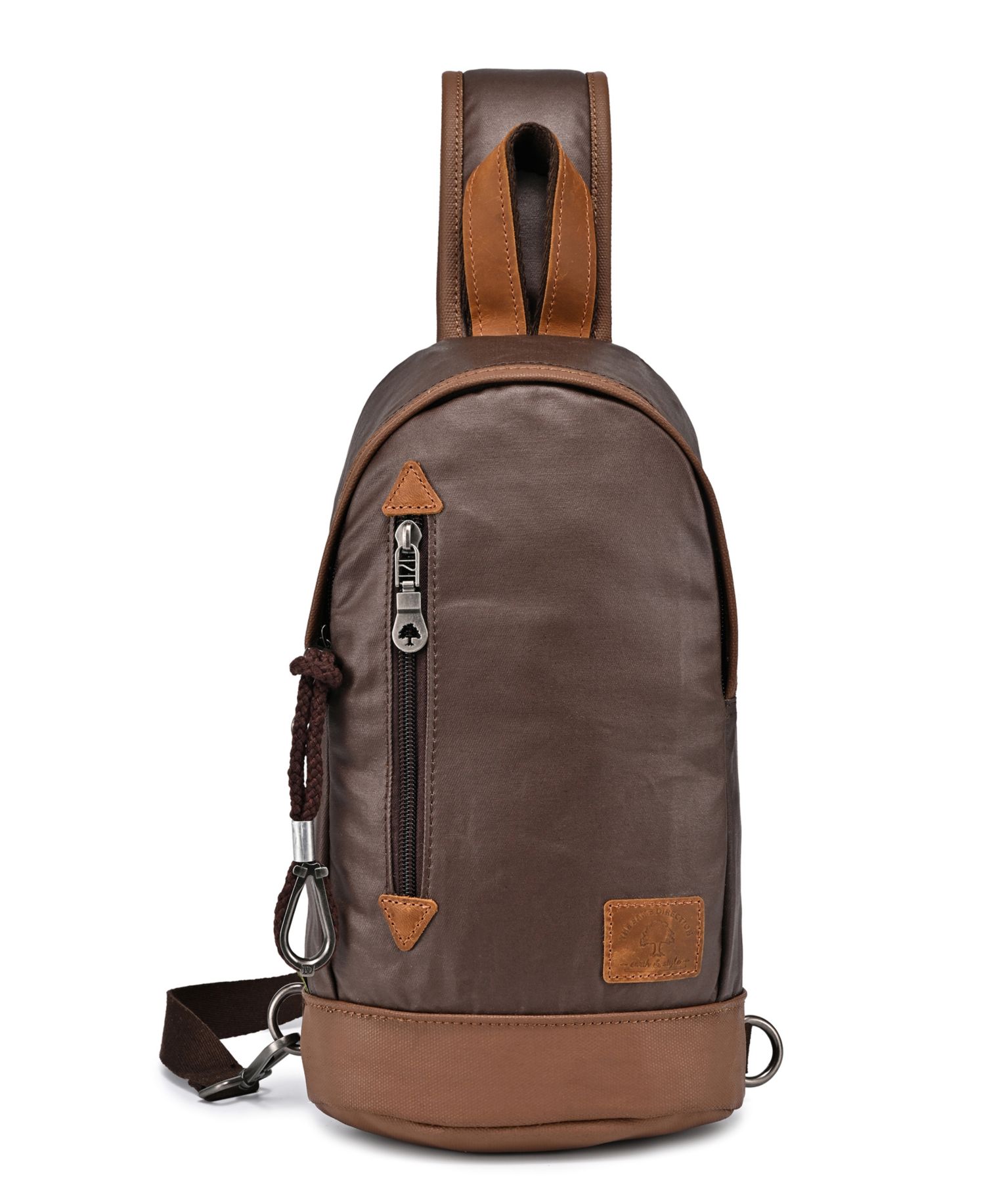 Urban Light Coated Canvas Sling Bag
