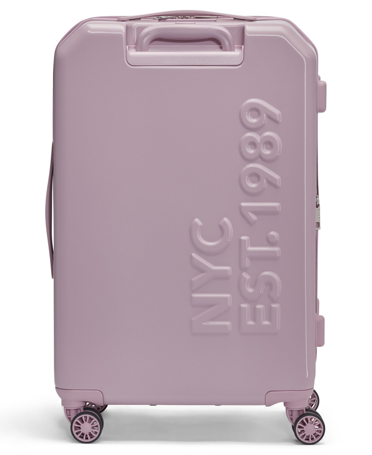 Чемодан DKNY Clean Cut Check-in Spinner, цвет: Лавандовый — фото 4