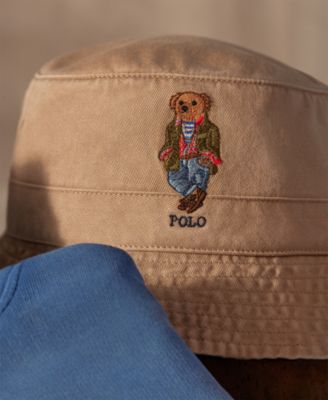 Polo Ralph Lauren Men's Polo Bear Twill Bucket Hat - Macy's