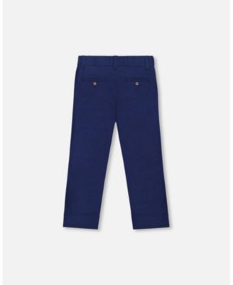 Toddler Boys Slant Pocket Pants Navy Blue - Toddler|Child