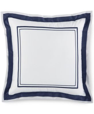 Hotel Collection - Embroidered Frame 16" Square Decorative Pillow