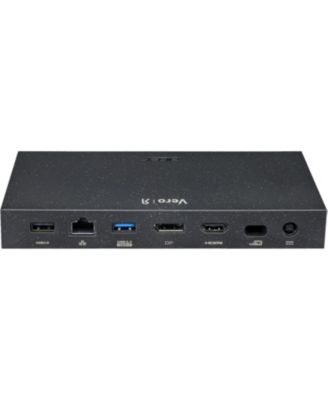 Vero MST Dock M32 | 1 x USB 3.1 Gen1 Type C Data Only Port | 1 x HDMI Port | 1 x Display Port | 2 x USB 3.1 Gen 1 Ports | 1 x USB 2.0 Port | Ethernet | Requires One USB 3.1 Type-C on Computer