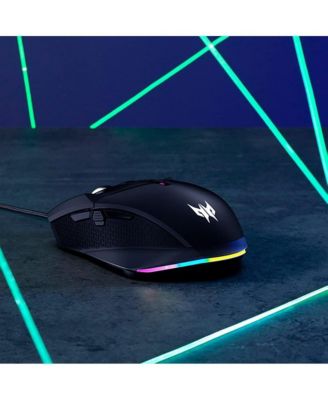 Predator Cestus 335 Gaming Mouse with PixArt 3370 Sensor, Adjustable DPI Settings & 16.8 Million RGB Color Lighting Combinations