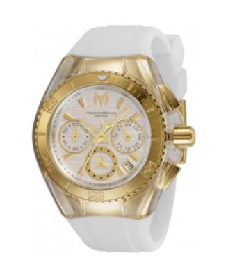 TM-120035 Cruise Quartz Chronograph Silver Dial Watch