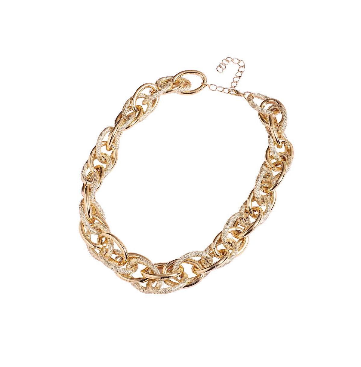 Casual Chain Necklace - Gold
