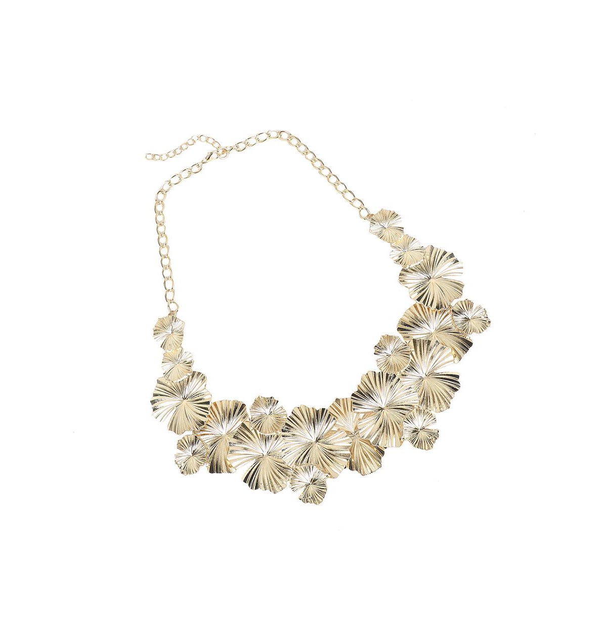Party Statement Necklace - Gold