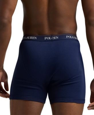 Men's 5-Pack Classic Cotton Boxer Briefs, Exclusively at Macy's