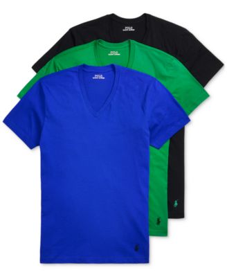 Men's 3-Pack V-Neck Classic Undershirts
