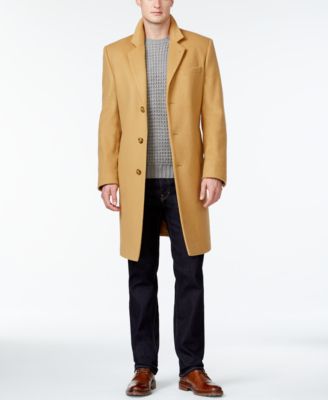 michael kors men's madison topcoat