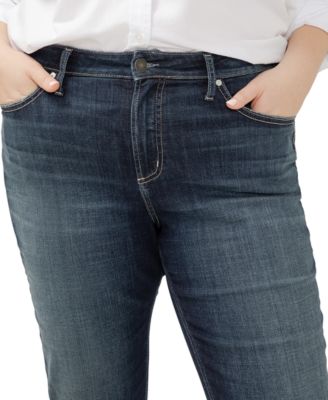 Plus Size Avery Cuffed Denim Jeans