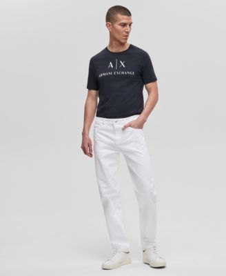 A|X Armani Exchange - Men's Slim Fit White Jeans