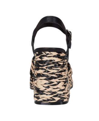 Women's Juliey Woven Block Heel Platform Sandals