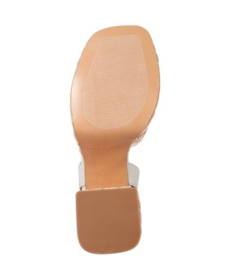 Women's Juliey Woven Block Heel Platform Sandals