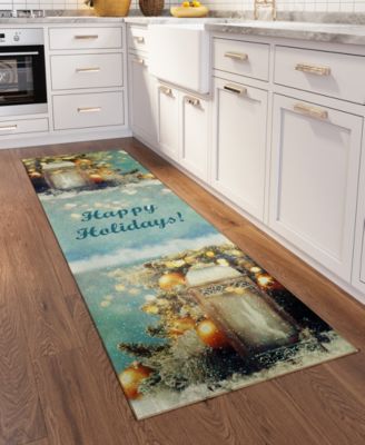 Wonderland Washable WN3 2'3x7'6 Runner Area Rug