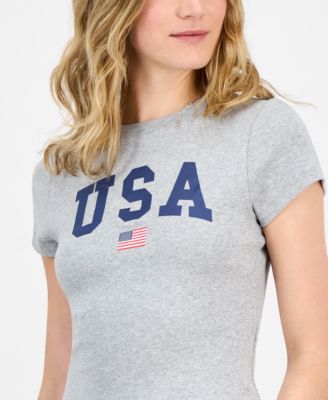 Juniors' USA Cotton Baby T-Shirt