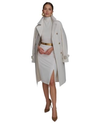Women's Double-Breasted Trench Coat