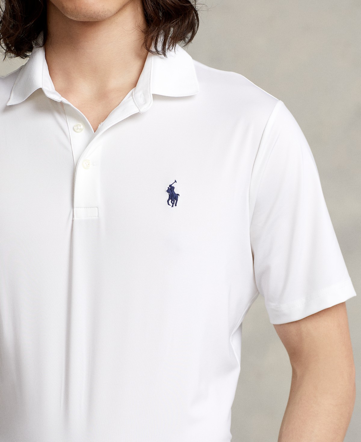Мужские Polo Ralph Lauren Men's Classic-Fit Performance Polo Shirt — фото 4