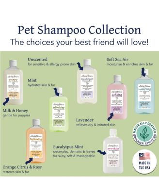 (Botanical) REFRESHING DOG Shampoo Eucalyptus Oil, Mint Oil, Oil Oat, Chamomile, Rosemary, Aloe Vera
