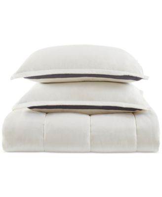 Noah Stripe Reversible Printed 3-Pc. Comforter Sets