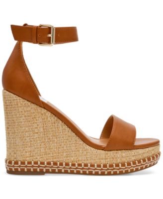 Tammara Ankle-Strap Platform Espadrille Wedge Sandals