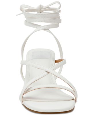 Women's Haze Strappy Lace-Up Block-Heel Dress Sandals