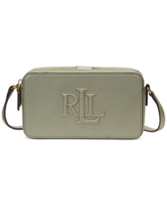国内 Ralph Lauren Witley Leather Crossbody Wallet ボンベロゴ Leather Medium Witley Crossbody Wallet
