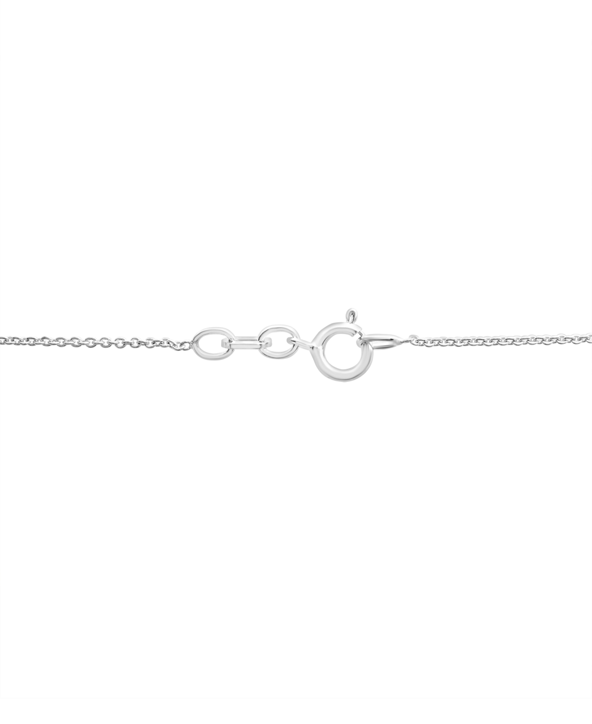 MACY'S LAB-CREATED OPAL (1-1/10 CT. T.W.) & LAB-CREATED WHITE SAPPHIRE (1/5 CT. T.W.) VINE INSPIRED 18" PEN 