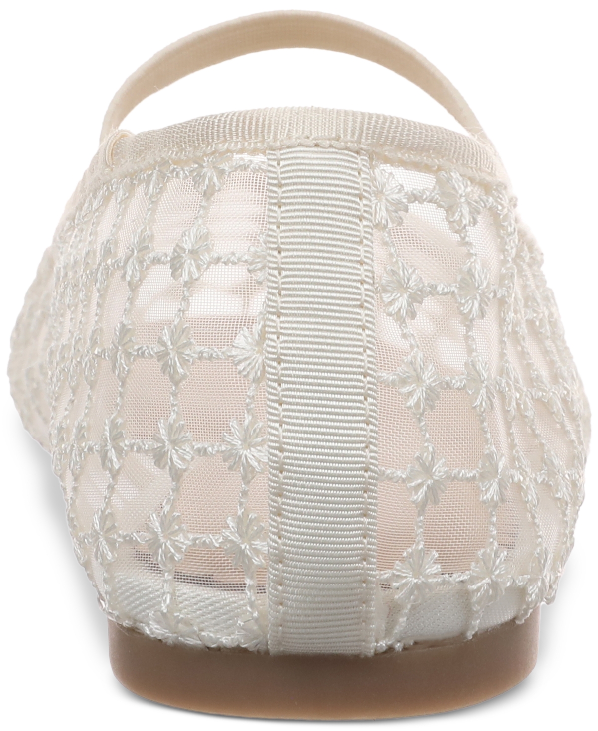 On 34th Women's Farroh Flats, Exclusively At Macy's In White Woven