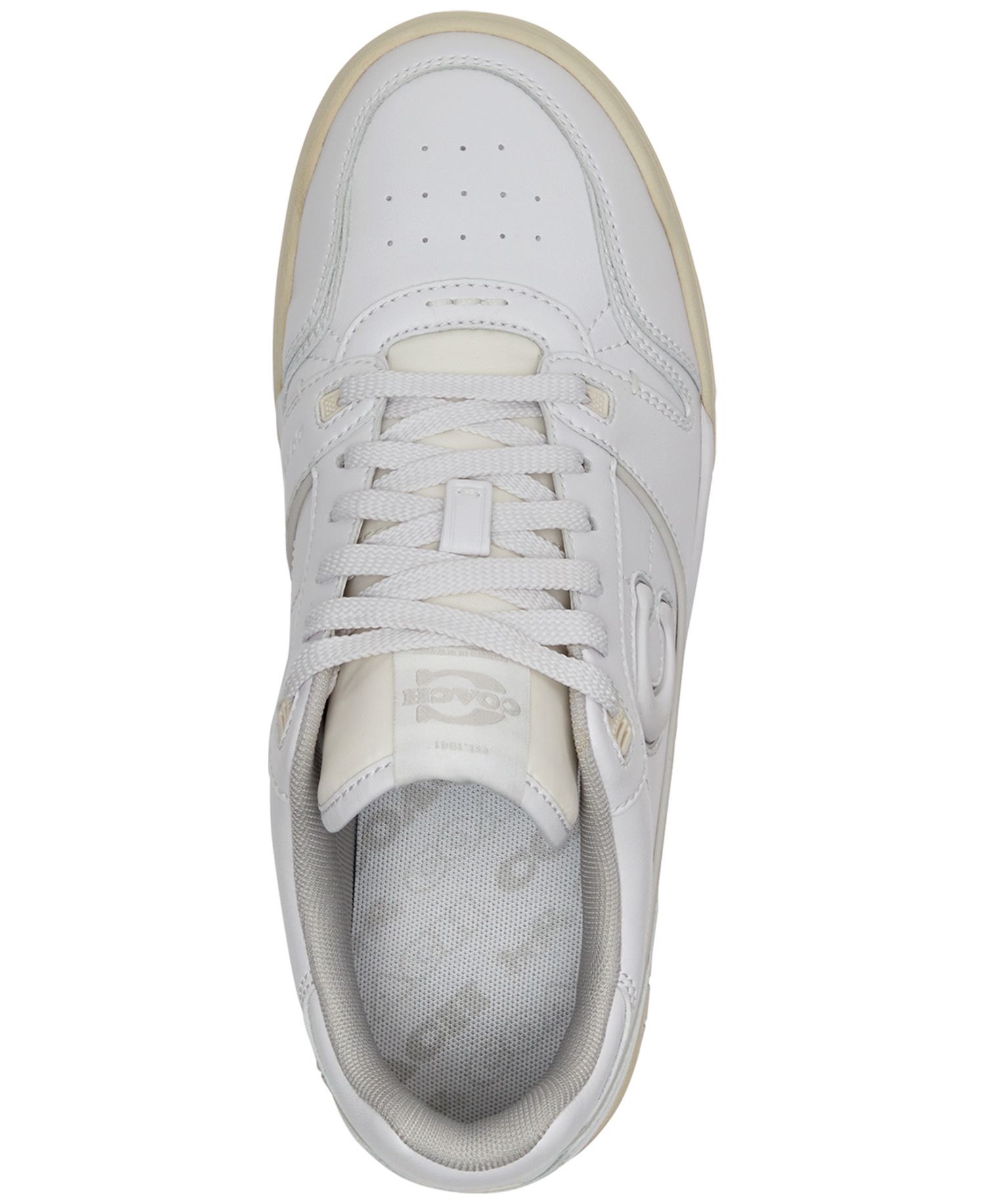 SoHo Leather Lace-Up Casual Sneakers