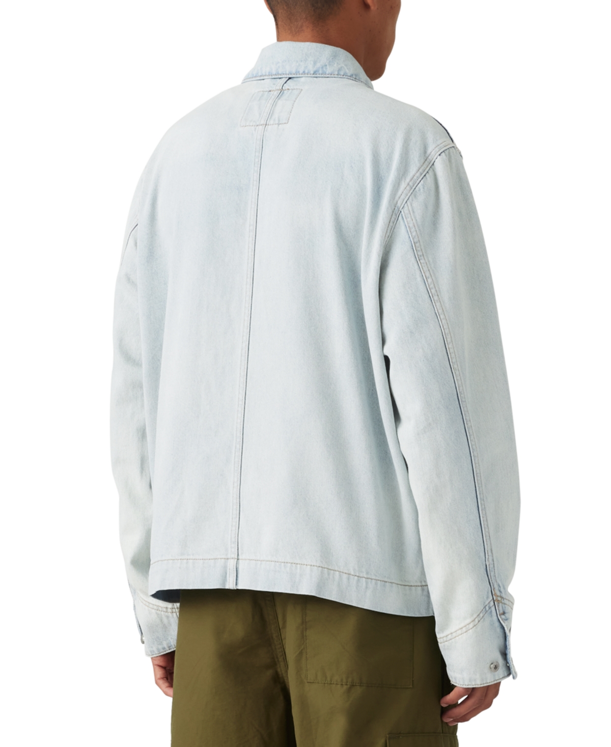 Levi's Lightweight Full-zip Mechanics Jacket In Blue