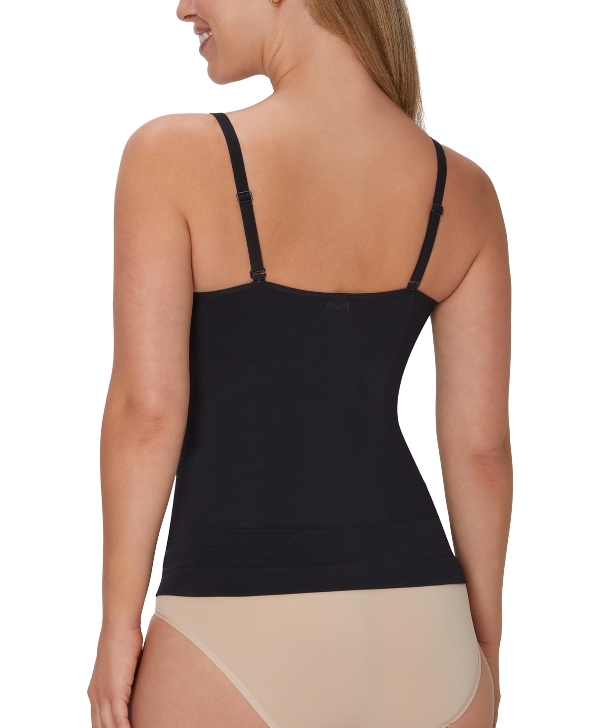 Maidenform Women's Everyday Seamless Shapewear Camisole Shapewear Dms833 In Black