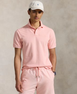 Polo Ralph Lauren - Men's Classic-Fit Mineral-Dyed Mesh Polo Shirt