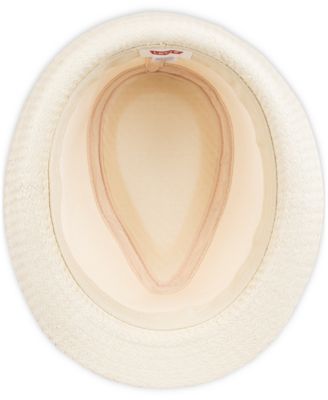 Men's Straw Fedora Hat