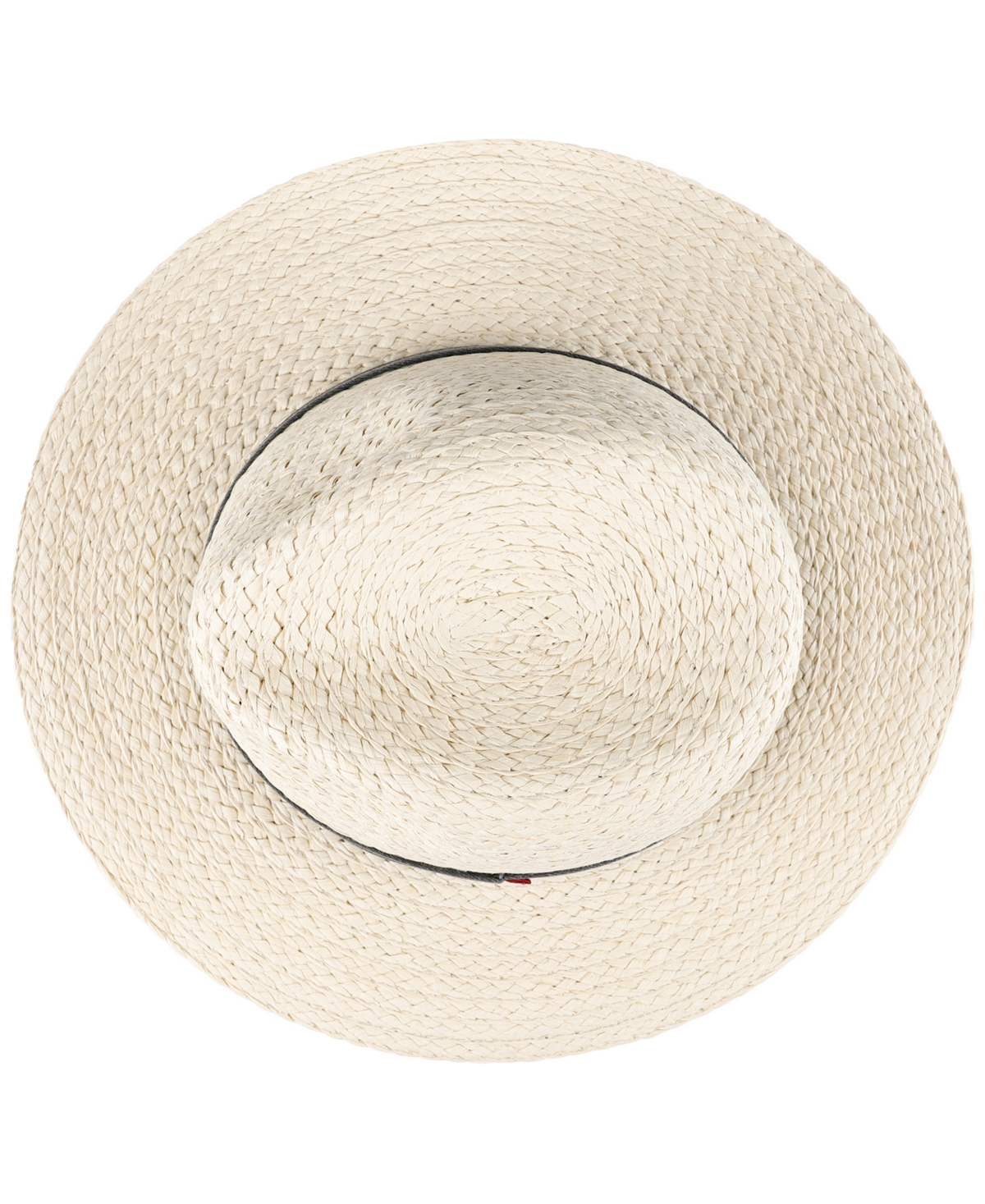 Levi's Men's Straw Panama Hat With Denim Washed Band