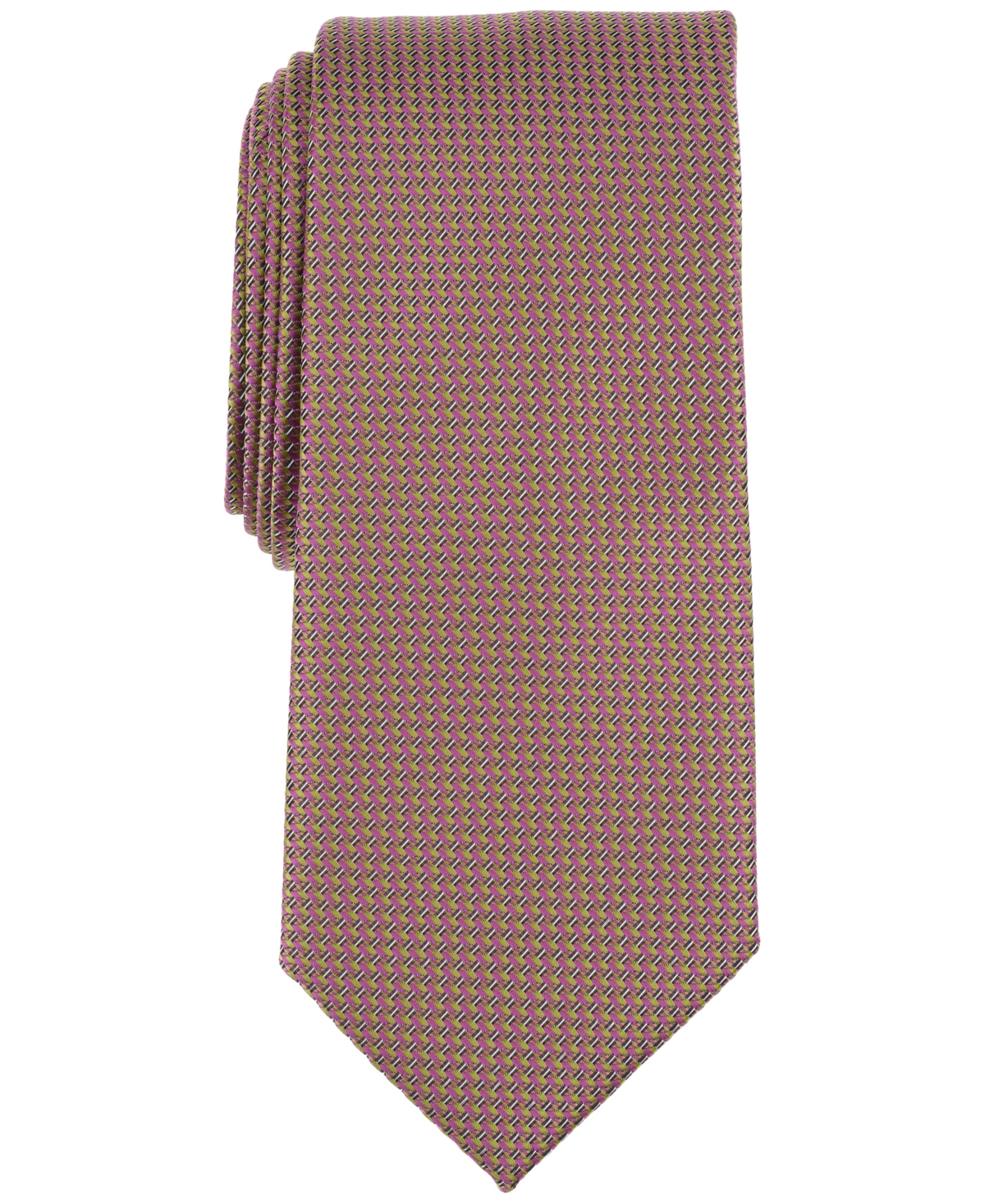 Perry Ellis Men's Sanson Mini-pattern Tie In Orchid