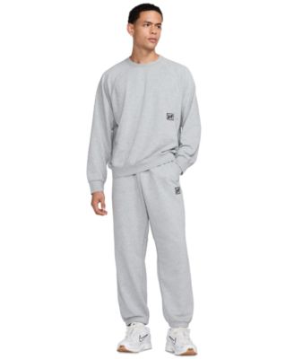 Heritage Men's Dri-FIT Fleece Long Sleeve Crewneck Fitness Sweatshirt