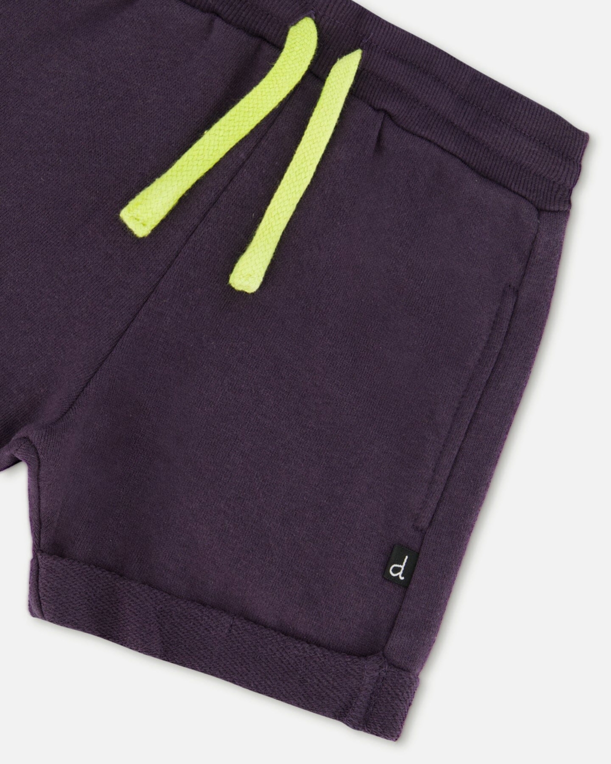 Deux par Deux Baby Boys French Terry Short Dark Gray