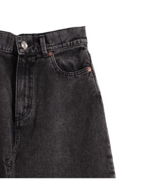 Mariana Black Denim Skirt