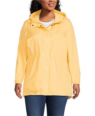 Plus Size Squall Packable Waterproof Raincoat