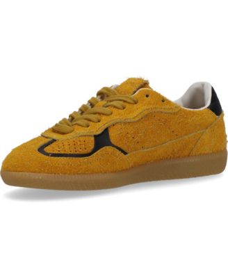 Tb.490 Rife Suede Fuzzy Yellow Leather Sneakers