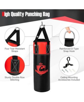 11 Pounds Kids Punching Boxing Bag Set
